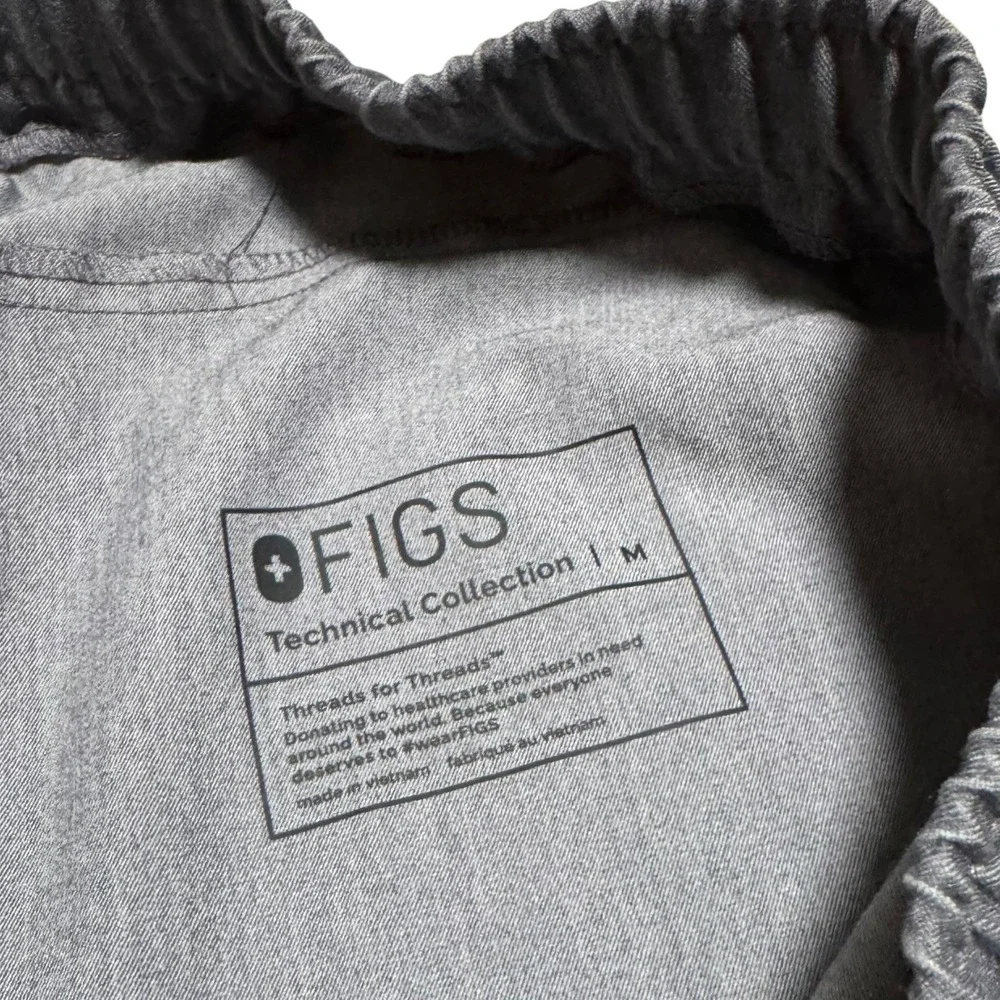 Figs Technical Collection Men's Tansen Jogger Scrub Nursing Gray Bottoms Men's M